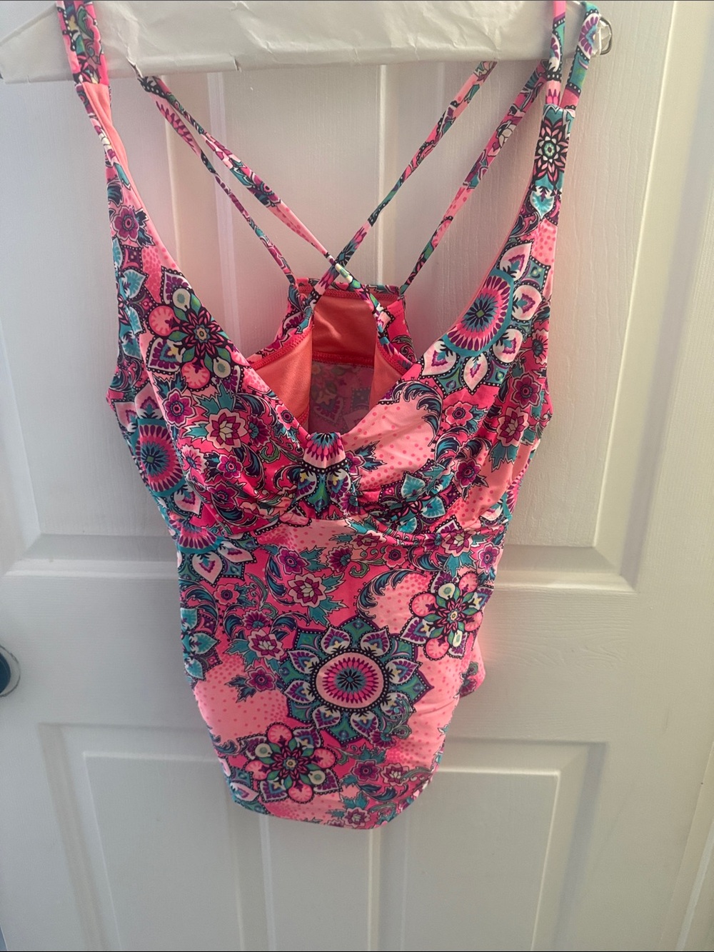 Catalina Pink Floral Print One-Piece Swimsuit
